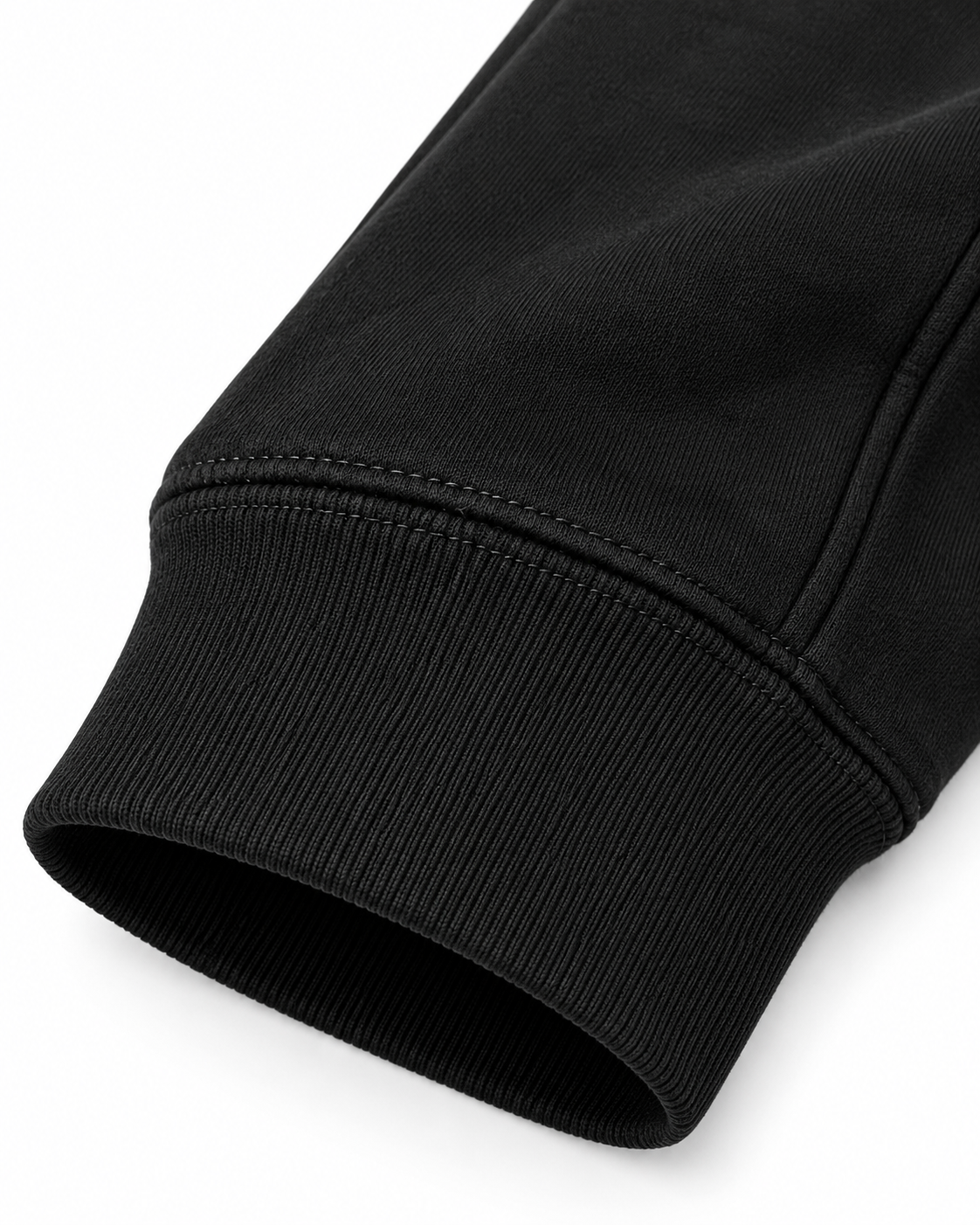 Men’s Premium Fleece Zip-Up Hoodie – Black