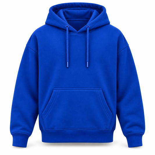 Men’s Premium Fleece Pullover Hoodie – Royal Blue