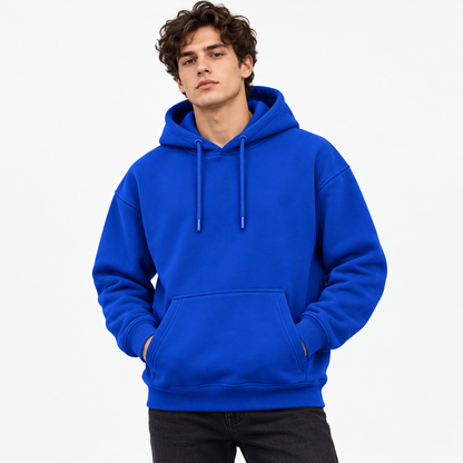 Men’s Premium Fleece Pullover Hoodie – Royal Blue