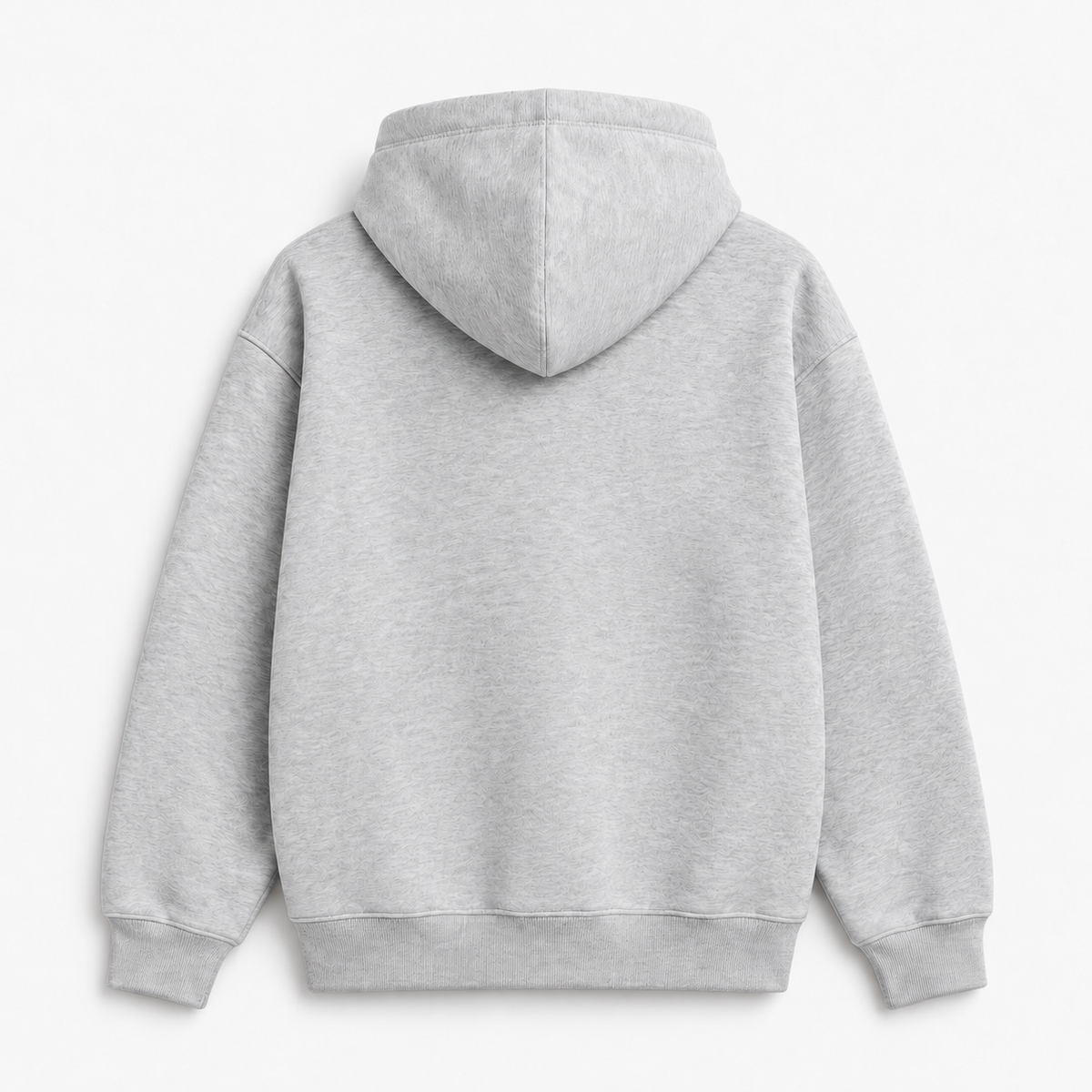 Men’s Premium Fleece Pullover Hoodie – Heather Grey