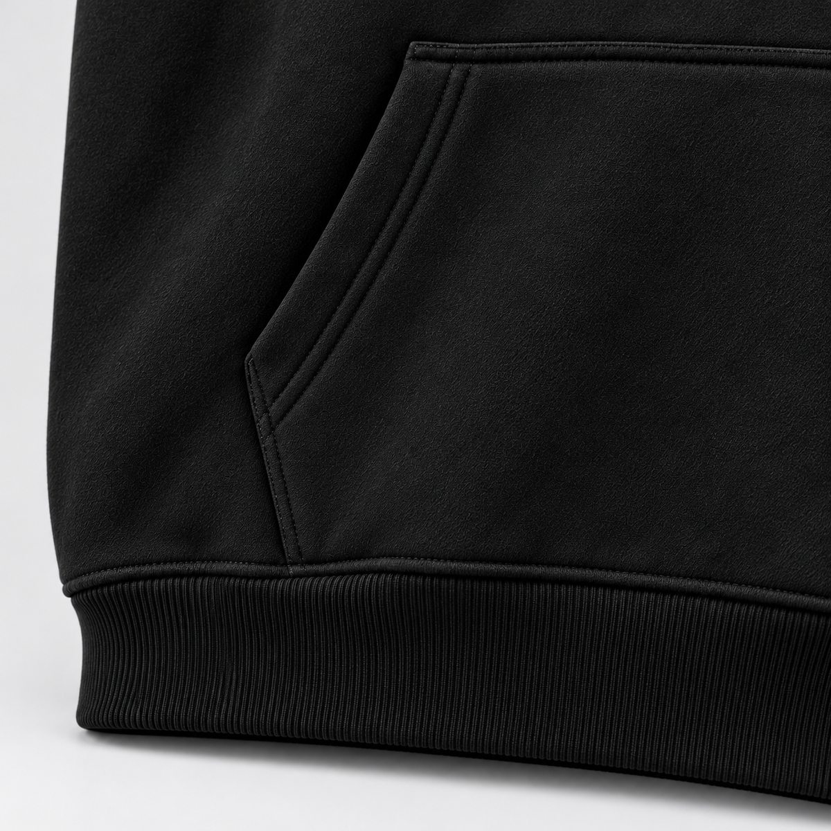 Men’s Premium Fleece Pullover Hoodie – Jet Black